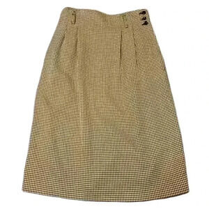 Vintage Liz Sport Checked Skirt